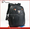 Red Nylon laptop backpack with customized logo