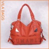 Red PU women purse and handbags