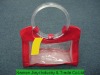Red PVC Shopping Bag in Round Handle items Jiayi-PC003