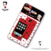 Red Plastic Skin for iPhone 3G