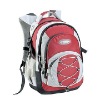 Red Polyester Backpack