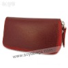 Red Real Leather Key Case QG-018