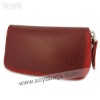 Red Real Leather Key Case QG-018