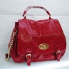 Red Real Snake Skin Bags