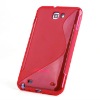 Red S Line TPU Case for Samsung Galaxy Note