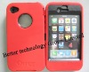 Red Silicone Case Cover for iPhone 4G OS 4 New