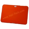 Red Simple Silicon Skin Case Rubber Protector Shell For Samsung P7300