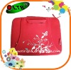 Red  Stamp Neoprene handbag for laptop