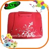 Red  Stamp Neoprene handbag for laptop