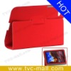 Red Stand Leather Case for Samsung Galaxy Tab 7.7 P6800