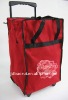Red Travel Trolley Bag or Shopping Bag