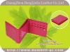 Red Trifold Women Wallet