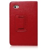 Red Wallet Leather Case for Samsung Galaxy Tab