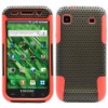 Red With Black Silicone +Hole Hard 2 in 1 Case For Samsung Galaxy S I9000