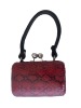 Red and black Camouflage PU Bag 111007