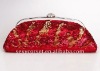 Red beads sequin ladies clutch 2011 evening bags