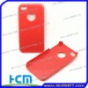 Red cell phone case for iphone 4g