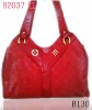 Red charming ladies big shoulder bags