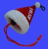 Red christmas hat folding bag,folding shopping bag,promotional bag