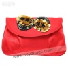 Red clutch evening bags WI-0344
