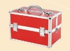 Red color tool case for small tools