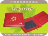 Red colour tour wallet