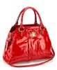 Red designer handbag A1006