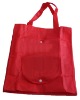 Red eco nonwoven tote bag