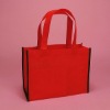 Red foldable & reusable shopping bags