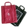 Red folding shopping bag