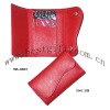 Red key wallets for women