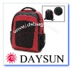 Red notebook backpack