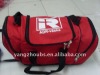 Red ourdoor traveling bag