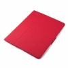 Red pu Leather Case With Stand  Cover for smart