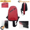 Red waterproof backpack