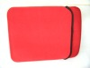 Red waterproof computer bag