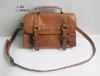 Retro Brown Leather Lady Handbag