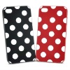 Retro Fashionable Dot Pattern Hard Cover for iPhone 4