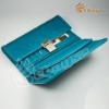 Retro Foldable Card Wallet With Magnet Button FG-0257