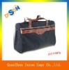 Retro travel duffel handbag