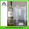 Reusable Gift Bag Single Bottle Wine Tote  BAG   Vineyard, 6 Pack Set.