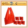 Reusable folding nylon Shopping Tote 6-Pack