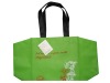 Reusable green shopping bags