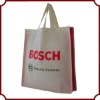 Reusable nonwoven shopping bag