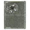 Rhinestone Crystal Case for iPad 2 - Flower Pattern