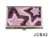 Rhinestone name card case