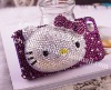 Rhinestone with hello kitty cell phone cases for htc