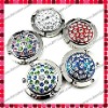 Rhinestones Foldable Purse Hanger Hook/Handbag Hook Hanger/Purse Holder/Bag Hook with Magnets