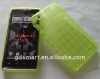 Rhombic Green TPU Gel Cover Skin Rubber Case For Motorola Droid Razr XT910 XT912