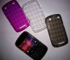 Rhombic design TPU Case for Blackberry curve 9350 9360 9370 protector cover
